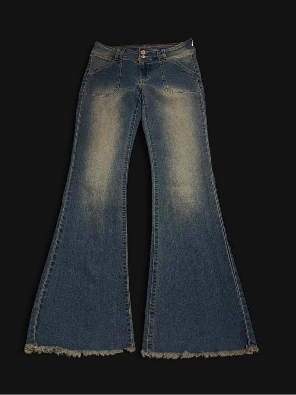 Indigo Rising low rise flare jeans in size 5/27